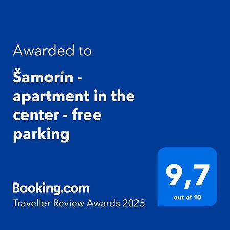 Samorin - Apartment In The Center - Private Parking - Klimatizacia Exteriér fotografie