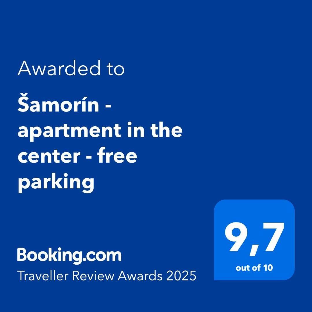 Samorin - Apartment In The Center - Private Parking - Klimatizacia Exteriér fotografie